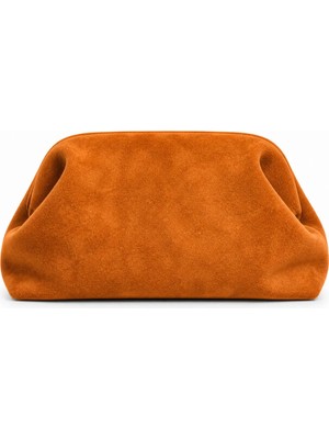 PaminBags Aksesuar Paminbags Gerçek Süet Deri Burslu Çanta PMN0058