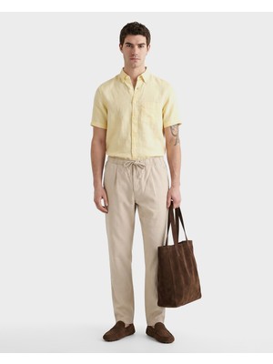 Gant Erkek Bej Regular Fit Jogger Pantolon 1226115T.34