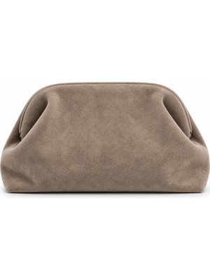 PaminBags Aksesuar Paminbags Gerçek Süet Deri Burslu Çanta PMN0058