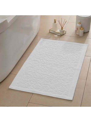Linens Douce 60X100 cm Banyo Paspası Beyaz