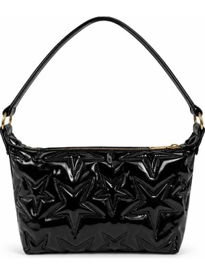 PaminBags Aksesuar Paminbags Yıldız Nakışlı Parlak Baget PMN0086