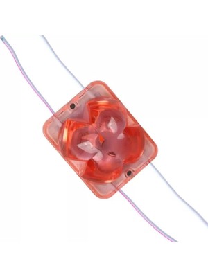 TeknoKapsül 12 Volt 2 Watt Kırmızı Sabit 4333-3030 Modül LED