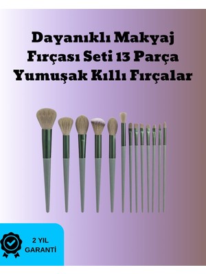 Toz ve Krem Ürünler Için Güçlü Tutucu Yumuşak Kıllı Makyaj Fırça Takım? - 3637-7903