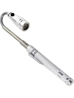 TeknoKapsül MX-2808 Mıknatıslı 360 Derece Döner Başlıklı 3 Ledli Beyaz Işık El Feneri
