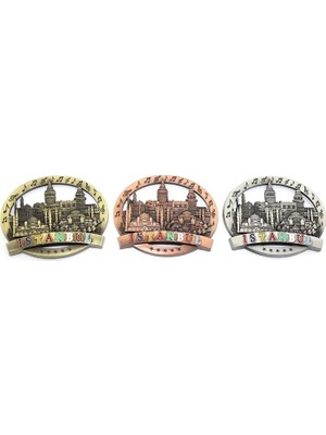 TeknoKapsül Istanbul Temalı Metal Magnet ALK3329