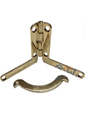 Eco Port Makaslı Menteşe - 16X36X76MM, Gold, 100 Adet