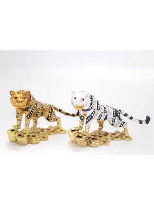 Ttt Swarovski Taşlı Tekli Leopar Model 2