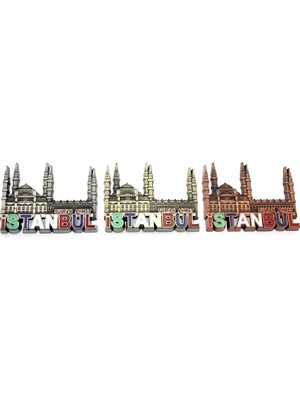 TeknoKapsül Istanbul Temalı Metal Magnet ALK3341