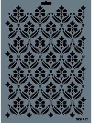 TeknoKapsül New Seri N-157 Stencil 35X25 cm