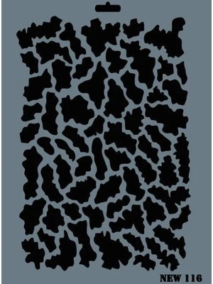 TeknoKapsül New Seri N-116 Stencil 35X25 cm