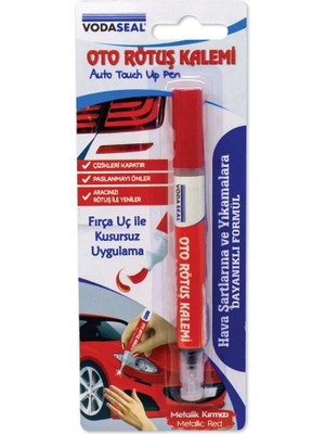 TeknoKapsül Oto Rötuş Kalemi Metalik Kırmızı 5 ml