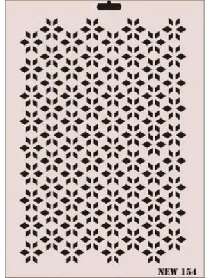 TeknoKapsül New Seri N-154 Stencil 35X25 cm