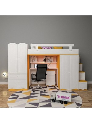 Truva Çalışma Masalı Ranza Mdf