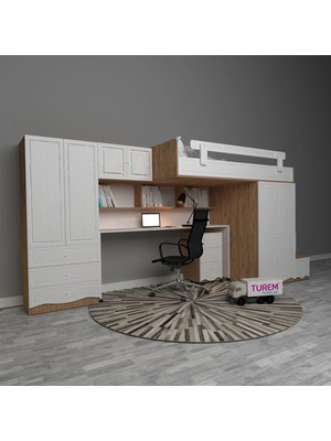Major Modern Çalışma Masalı Ranza Suntalam