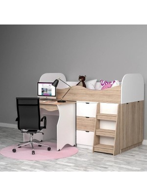 Life Çalışma Masalı Ranza Mdf
