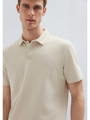 Mavi Bej Polo Tişört 0613267-70144