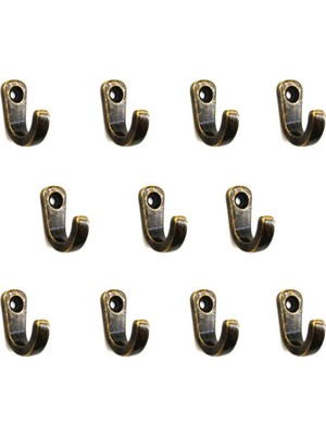 Eco Port Tekli Bijuteri, Dekor Askısı - Antik, 100 Adet, 10X18X22 mm