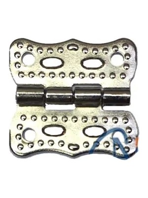 Eco Port Papatya Menteşe - Küçük 20X20 Mm, Nikel, 1 Adet