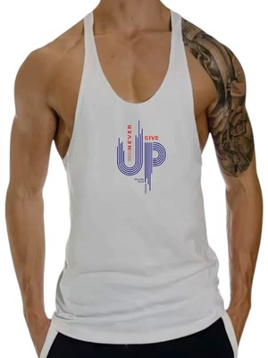 Mutlu Gym Erkek Sporcu Atleti Pamuklu Kumaş Fitness & Gym Antrenman