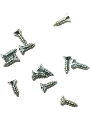 Eco Port Klips, Menteşe, Ayak, Ağaç, Sunta Vidası 2,2x7,5mm - Nikel 1000 Adet