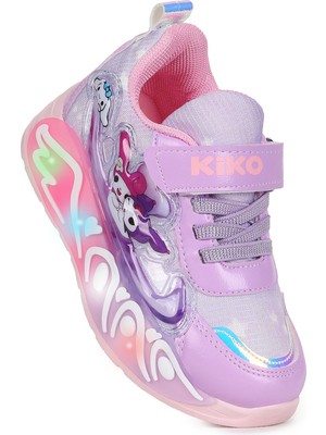 Kiko Kids Sund Işıklı Hafif Taban Kız Çocuk Spor Ayakkabı
