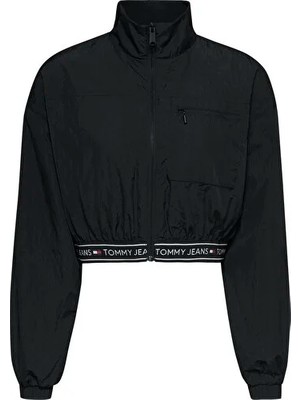 Tommy Hilfiger Kadın Siyah Rüzgarlık