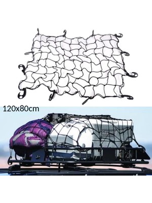 TeknoKapsül Ahtapot Bagaj Filesi Ağ Model Fileli Bagaj Düzenleyici Organizer 120X80CM