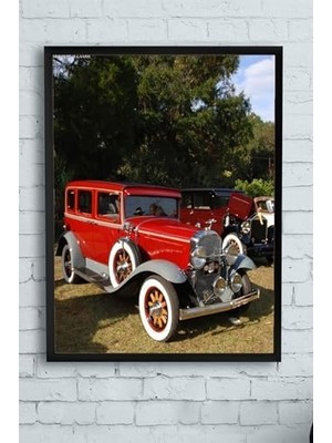 Tech Butiq (PSTER10336) 1931 Buick Araba Çerçeveli Tablo 2 (40X50CM)