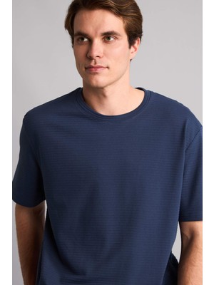 DeFacto %100 Pamuk Regular Fit Basic Kısa Kollu Tişört H7628AX26SM