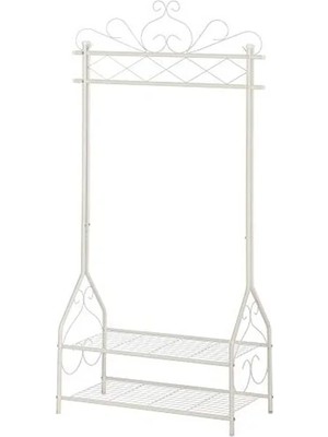 Esplendor Elbise Askısı, 92 x 173 x 41 Cm, Krem Beyaz Renk