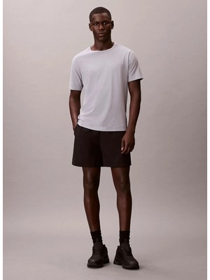 Calvin Klein Jeans Gri Erkek T-Shirt LVGMF5K106IB9 Ss Tee
