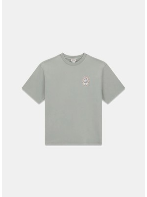 Guess Yeşil Erkek Regular Fit Taşlamalı T-Shirt M6RI55K8FQ4-F8NK Yeşil T-Shirt