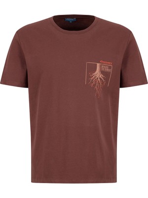 Discovery Expedition Kahve Erkek T-Shirt D6SU-TST3101