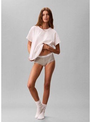 Calvin Klein Pembe Kadın T-Shirt Relaxed Tee
