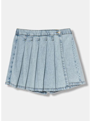 United Colors Of Benetton Kız Çocuk Denim Etek 4AD6C904Z