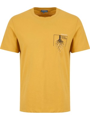 Discovery Expedition Hardal Erkek  T-Shirt D6SU-TST3101