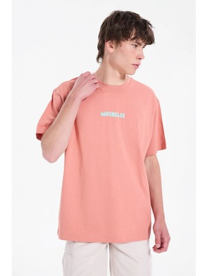 Wrangler Turuncu Erkek Relaxed T-Shirt W2610023UK Somon T-Shirt