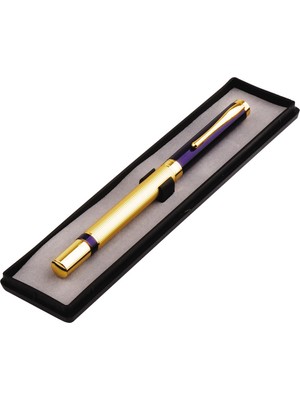 Hereveoyuncak Kutulu Lacivert Gold Tasarım Rolleer Kalem