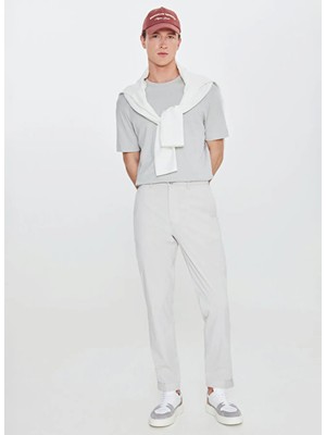 Altınyıldız Classics Açık Gri Erkek Slim Fit Pantolon ACE001262195