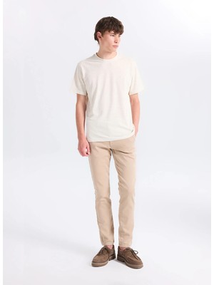 Altınyıldız Classics Bej Erkek Slim Fit Pantolon ACE001262039