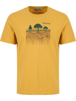 Discovery Expedition Hardal Erkek T-Shirt D6SU-TST3102