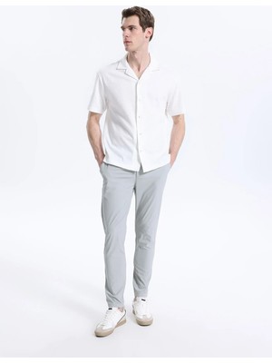 gmg firenze Gmg Fırenze Açık Gri Erkek Jogger Pantolon GU26MSS01013
