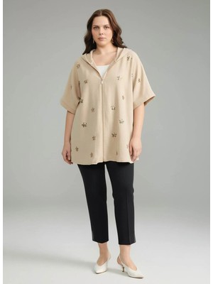Selen Bej Kadın Pullu Bluz 26YSL8366
