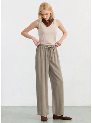 Selen Ekru Kadın Pantolon 26YSL5616