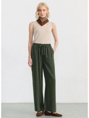 Selen Haki Kadın Pantolon 26YSL5616