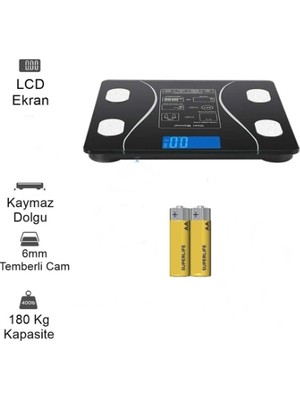 Hereveoyuncak Bluetooth Özellikli Akıllı Tartıı