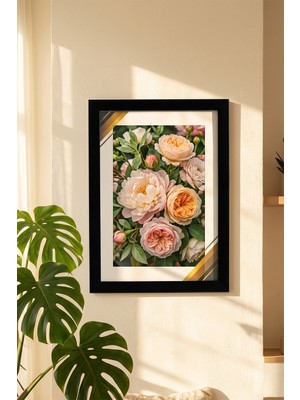 Porsima 4412 Siyah Ahşap Modern Dekoratif Cam Fotoğraf Çerçevesi Masa Duvar Fotoğraf Çerçevesi 21X29,7CM