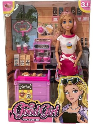 Mercansa WG66748 Vardem Kutulu   Kafe Işleten Bebek Set 11,5 Inç