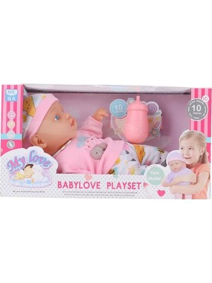 Mercansa 30 cm Tekli Bebek-Mega