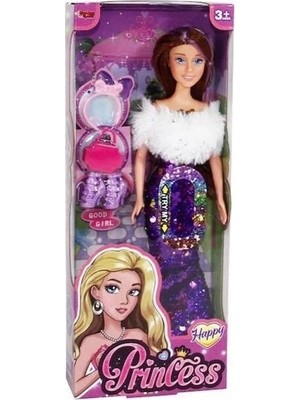 Mercansa SH40688 Kut.princess Pullu Kıyafet Bebek -Zrv